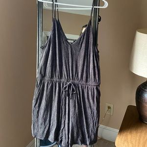 Black Polka Dot Romper